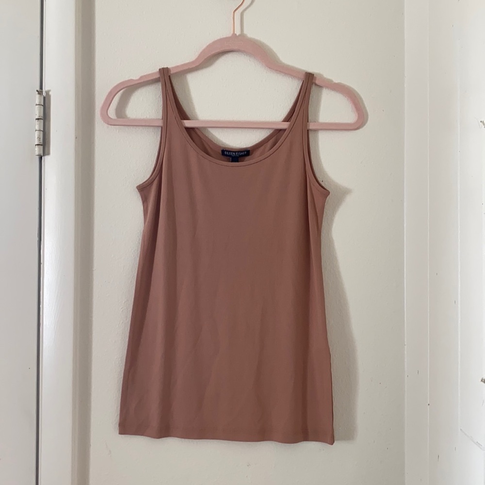 Eileen Fisher Slim Scoop Neck Cami